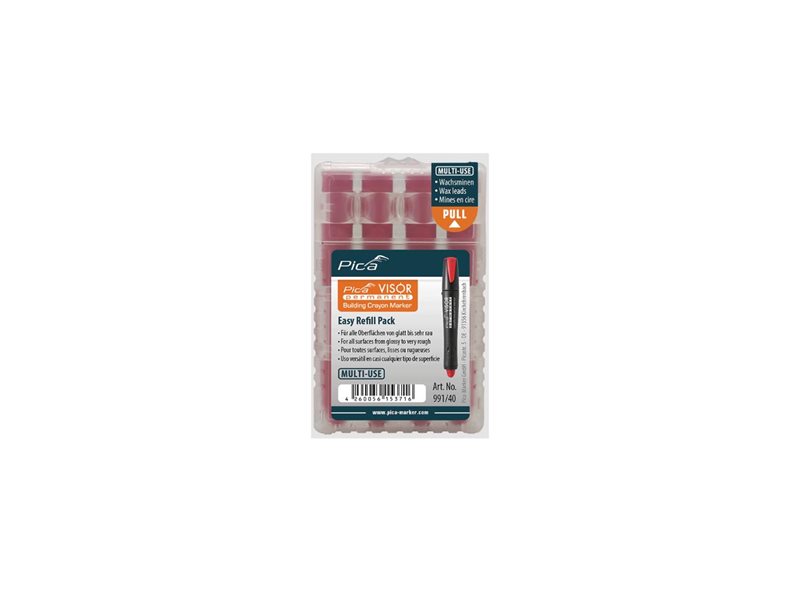 Pica Visor Refill Röd